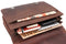 LEABAGS Gainsville Aktentasche l Laptoptasche 15 Zoll Ledertasche im Vintage Look l 29x11x30 cm