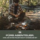 Wolfgangs Feuerstahl Outdoor - Feuerstein Survival - Feuerstarter Set - Outdoor Feuerzeug - Feuersteine - Survival Feuerzeug - EIN MUSS für Jede Survival Ausrüstung