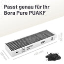 D&D Living® Aktivkohlefilter passend für Bora Pure Filter PUAKF | Hochwertiger Kohlefilter für Ihr PURU oder PUXU Kochfeld mit Umluft