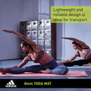 Yoga Mat - 8mm - Glow Pink