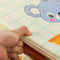 Juskys Kinder Spielmatte Toni 180x200 cm Tiere - XXL Matte für Babys - Schaumstoff Spielteppich faltbar, Soft & wendbar - Boden - Krabbelmatte Grün