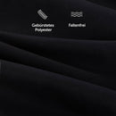Blumtal Kissenbezug 50x50 cm mit Reißverschluss - 2er Set Kissenbezüge, Schwarz, Kopfkissenbezug aus weichem Mikrofaser - waschbare Kissenhülle, Oeko-TEX Zertifiziert - für Kissen 50x50 cm