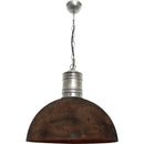 Brilliant Lampe Frieda Pendelleuchte 51cm rostfarbend | 1x A60, E27, 60W, geeignet für Normallampen (nicht enthalten) | Kette ist kürzbar