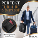 Bruce.® Premium Kleidersack | 120 x 60 cm | Hochwertige Kleiderhülle für Anzug, Jacke und Kleid | Atmungsaktive Anzugtasche für Reisen und Aufbewahrung