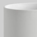 SPRINGLANE Keramik Vorratsdosen mit Holzdeckel Sweet Scandi, Kautschukholz-Deckel, Aufbewahrungsdosen, Frischhaltedosen - 1x Weiß: 10x18cm