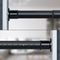 MEISENBERG Gardinenstange ohne Bohren 310-360cm, Ø32mm Matt Schwarz Multifunktionale Vorhangstange Klemmbar - Ausziehbare Teleskopstange Klemmstange - für Trennwand, Vorhang und Balkon