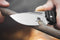 Wolfgangs GLADIO Zweihandmesser Klappmesser aus feinstem D2 Stahl - Legales Taschenmesser Klappmesser - Rebustes Outdoor Messer Survival - Klappmesser Outdoor inkl. Kydex Holster (Silber)