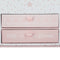Kinderschmuckkästchen aus Karton - 21-6x10-4 cm - Rosa - Atmosphera créateur d'intérieur