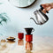 Uno Casa Schwanenhals Wasserkocher Edelstahl für alle Herdplatten – Pour Over Kaffebereiter mit Thermometer für Kaffee und Tee
