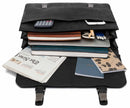 LEABAGS Gainsville Aktentasche l Laptoptasche 15 Zoll Ledertasche im Vintage Look l 29x11x30 cm