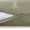 Blumtal 2er Set Kissenbezug 40 x 80 cm - 100% Baumwolle, Superweicher Premium Jersey Kopfkissenbezug, Kissenhülle, Olivgrün