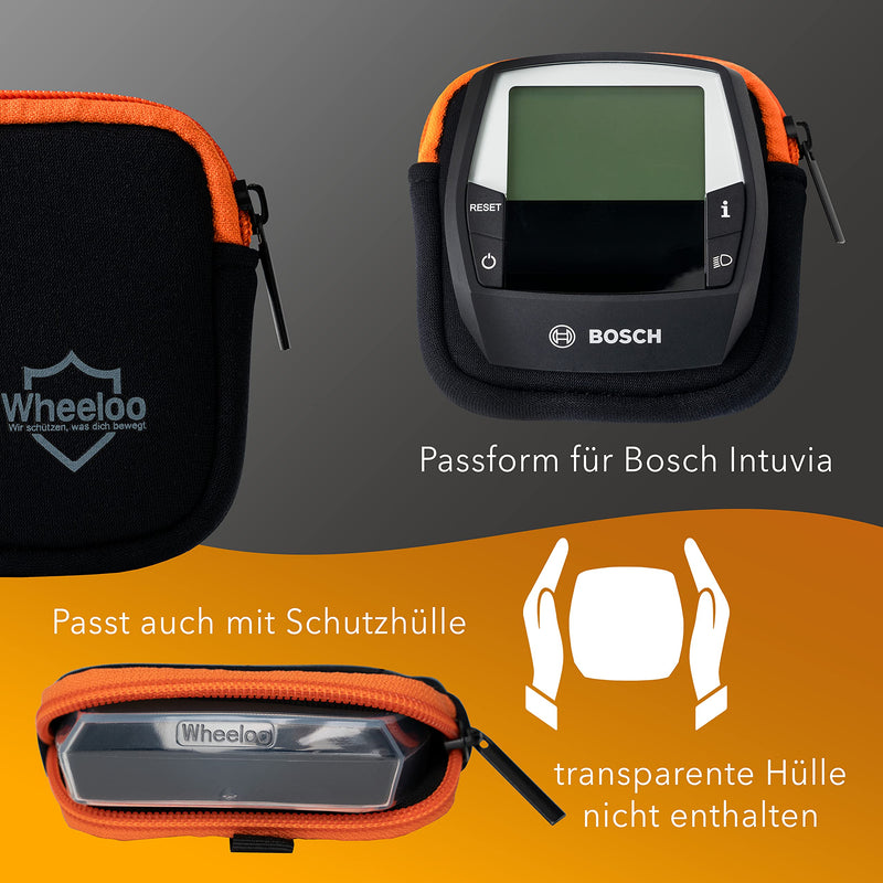 Wheeloo Neopren Schutzhülle für Bosch Intuvia I Displayschutz für E-Bi –