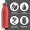 Vezato Trinkflasche Edelstahl - BPA-freie Isolierflasche 750 ml - Auslaufsichere Wasserflasche mit doppelter Isolierung - Thermosflasche spülmaschinenfest - Für Kohlensäure geeignet - Nachhaltig