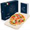 Blumtal Pizzastein - Pizza Stone aus hochwertigem Cordierit für Pizza wie beim Italiener, hitzeresistent bis 900 °C, Pizzastein für Backofen und Grill, auch als Backstein für Brot und Flammkuchen
