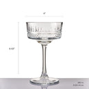 PASABAHCE 471504 Elysia Champagnerbecher, Glas, transparent, 26 l
