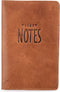 LEABAGS Pocket Notes Leder Sleeve Lederhülle für Notizbücher 9x14 cm - Hazel