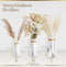 𝐀𝐜𝐨𝐥𝐲𝐧𝐞® Vase für Pampasgras aus Hochwertiger Keramik [MIT REINIGUNGSSCHWAMM & EBOOK] als Moderne Blumenvase in Weiß-Gold | Bodenvase Groß in Marmor-Optik | Vase Weiß