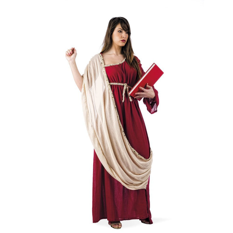 Limit Kostüme Griechisch matematician hipatia von Alexandria (klein, rot/Bordeaux)
