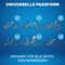 Nextcover Universal Sattelbezug Fahrrad 2er Set I 100% Wasserdicht I Regenschutz I Sattelschutz