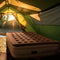 Juskys Luftmatratze Sapri L - 2 Personen Luftbett selbstaufblasend - aufblasbare Matratze als Gästebett oder für Camping - integrierter Pumpe