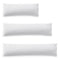 Blumtal 2er Set Kissenbezug 45x135 cm mit Hotelverschluss - Kopfkissenbezug, Kissenhülle aus weichem, gebürstetem Mikrofaser-Gewebe, Oeko-TEX® Zertifiziert, Weiß