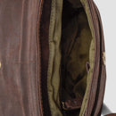 LEABAGS Paris Damen Handtasche aus echtem Büffel-Leder im Vintage Look I Umhängetasche I Ledertasche I Schultertasche I 24x27x4,5 cm