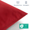 Blumtal Bettwäsche 155x200 cm & 2 Kissenbezüge 80x80 cm - Bettbezüge aus Atmungsaktivem Mikrofaser, Superweiches Bettbezug Set, Oeko-Tex Zertifiziert, 3teilig - Rot