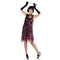 Limit Damen-Kostüm Charleston Kleid pink L (MA868) NEU