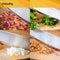 SILBERTHAL Pizzaschieber Set 30cm 2tlg - Mit Profi Pizzaschneider - Zubehör Set aus Edelstahl mit Akazienholz - Ideal für Pizza, Brote und Kuchen im Heimofen - Spülmaschinenfest