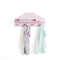 Kleiderhaken für Kinder Wolke - rosa 22 × 48 cm - Rosa - Atmosphera créateur d'intérieur
