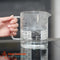 TreeBox Messbecher aus Glas mit Ausguss, 2er Set, Messbecher Hitzebeständig und mikrowellengeeignet, verschiedene Maßeinheiten, perfekt zum Backen, Kochen und Mischen (Englische Version)