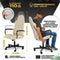 SITZGOLD S ONE Gaming Stuhl Weiß - Gamingstuhl [ergonomisch & bequem] - Gamerstuhl mit maximaler Bewegungsfreiheit - Schreibtischstuhl Gamer Stuhl Gaming Sessel PC Stuhl Gaming Chair Computerstuhl