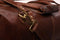 Leather Lane 'James' Weekender Echtes Leder Reisetasche Vintage Retro Sporttasche 60 cm 45 Liter für Damen und Herren Duffle Bag Schultertasche Naturleder Braun