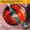 SILBERTHAL Schaumöffel mit Edelstahlgriff und Silikon - rostfrei und hitzebeständiger Abseihlöffel - spülmaschinenfester Sieblöffel
