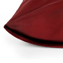 Blumtal Bettlaken - Pflegeleichtes Premium Mikrofaser Bettuch mit Ökotex Zertifikat, formstabil, Spannbettlaken 90 x 190 x 30 cm - Bettlaken 160 x 275 cm - Kissen 50 x 80 (1x), Aurora Red - Rot
