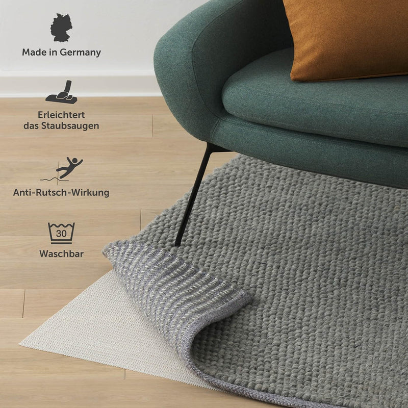 Blumtal Antirutschmatte für Teppich Vinyl, Teppich Antirutschunterlage –