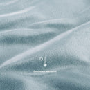 Blumtal Kuscheldecke aus Fleece - hochwertige Decke, Oeko-TEX® Zertifiziert in 150x200 cm, Kuscheldecke flauschig als Sofadecke, Tagesdecke oder Winterdecke, Hellblau