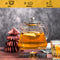SILBERTHAL Teekanne mit Stövchen Set Glas - Mit Siebeinsatz - 1,5 Liter - Zum Warmhalten der Teekanne mit Teelicht