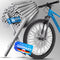Nextcover® Speichenreflektoren Fahrrad 144 Stück [3M Scotchlite] für maximale Sichtbarkeit bei Nacht I StVZO zugelassene Speichen Reflektoren FahrradI Fahrrad Reflektoren für gängige Speichen