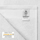 Blumtal Premium Frottier Handtücher Set mit Aufhängschlaufen - Baumwolle Oeko-TEX Zertifiziert, weich, saugstark - 24x Gästehandtücher (30x30 cm), Spicy Mustard (Gelb)