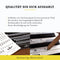 BELFORT® Klavier + Keyboard Noten-Aufkleber für 49 | 61 | 76 | 88 Tasten + Ebook | Piano Sticker Komplettsatz für schwarze + weisse Tasten | C-D-E-F-G-A-H | Einfache deutsche Anleitung
