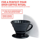Uno Casa Schwanenhals Wasserkocher Edelstahl für alle Herdplatten – Pour Over Kaffebereiter mit Thermometer für Kaffee und Tee