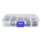Frambay Premium Wirbel Set – 210 Stück – Hochwertige Angelwirbel in Box – Größen 2/4/5/6/8 - optimales Angelzubehör