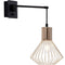 Brilliant Lampe Dalma Wandleuchte Schalter schwarz/kupfer | 1x A60, E27, 60W, geeignet für Normallampen (nicht enthalten) | Mit Kippschalter