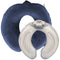 Kufl Nackenwärmflasche mit Fleece Bezug blau - Großes Wärmekissen für Nacken, Schulter & Rücken I Wärmflasche mit flauschigen Fleece Bezug 1,5L (Blau, 1.5L)