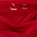 Blumtal Kissenbezug 50x80cm mit Hotelverschluss - 2er Set Kissenbezüge, Rot, Kopfkissenbezug aus weichem Mikrofaser - waschbare Kissenhülle, Oeko-TEX Zertifiziert - für Kissen 50x80cm