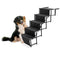 FRIEDRISCHS Original Hundetreppe - Gelenkschonend für Haustiere - Hochwertiger Hunderampe Auto - Klappbar und leicht zu verstauen - Hundeleiter mit verstellbaren Stufen - Für große und kleine Hunde