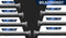 MEISENBERG Duschvorhangstange ohne Bohren 160-210cm, Ø32mm Grau Klemmbare belastbare Gardinenstange Ausziehbar - Vorhangstange, Teleskopstange - für ihre Gardinen, Balkon und Dusche