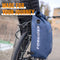 Forrider 3in1 Fahrradtasche für Gepäckträger mit Rucksack Wasserdicht 27L I Gepäckträgertasche Reflektierend I Sattel Tasche fürs Fahrrad (Blue)
