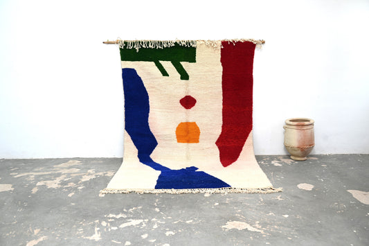 Rebolet| Tapis traditionnel Azilal 300 X 200 Cm